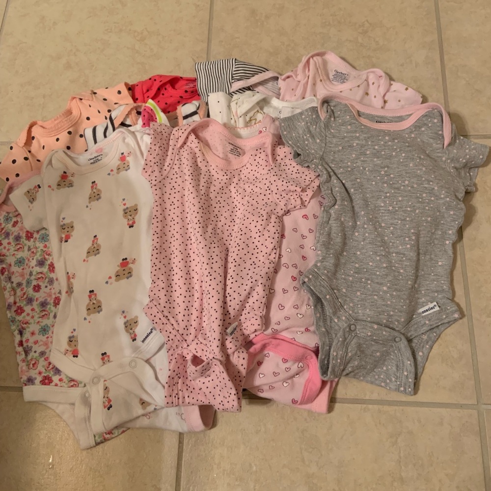 Baby girl onesies